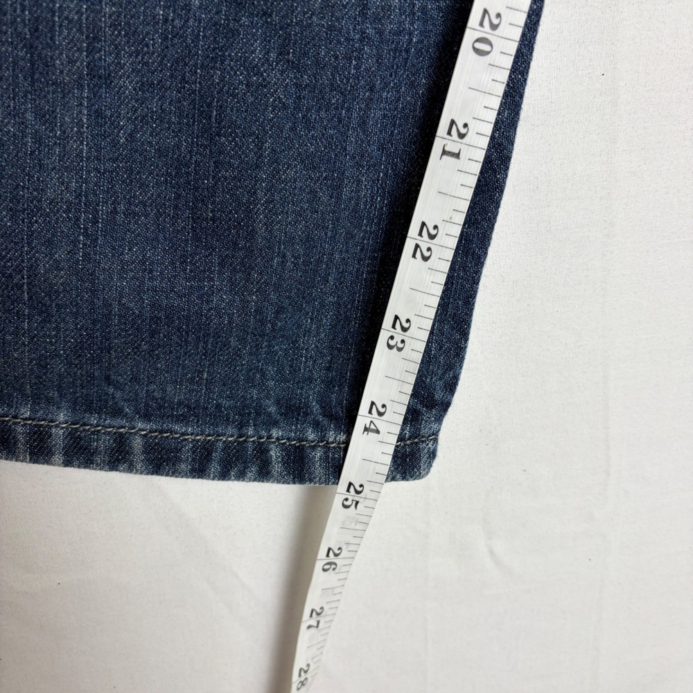 Levis 569 Loose Straight Kids Jeans Blue Denim 10 Slim 23x25 Medium Wash Relaxed - Picture 3 of 11